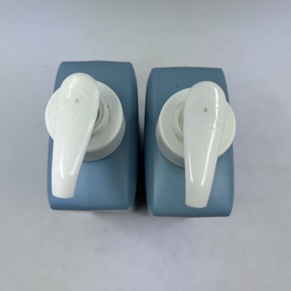 Vintage Ivory Liquid Soap 9 Oz Blue Pump Bottle 1988 Made In USA Lot Of 2 - Picture 7 of 9